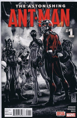 Astonishing Ant-Man #1 2015 Marvel Comics Mark Brooks Cover 