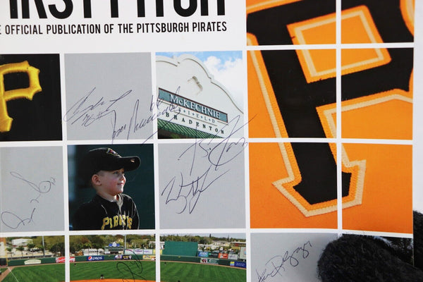 VINTAGE 2011 Pittsburgh Pirates Signed Spring Training Program