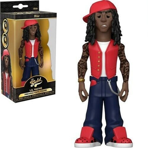 NEW SEALED 2022 Funko Gold Lil Wayne 5" Action Figure  