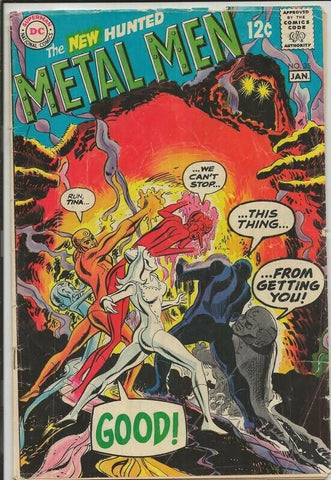 Metal Men #35 ORIGINAL Vintage 1968 DC Comics 