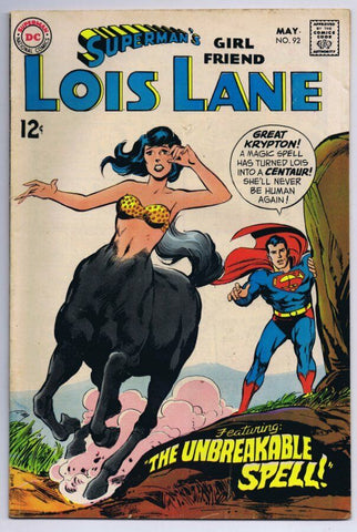 Superman's Girlfriend Lois Lane #92 ORIGINAL Vintage 1969 DC Comics 