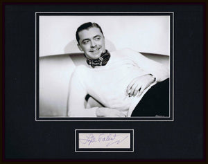 Lyle Talbot Signed Framed 11x14 Photo Poster Display Batman Ozzie & Harriet