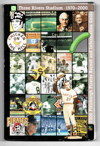 2000 Pittsburgh Pirates Media Guide Last Three Rivers Season