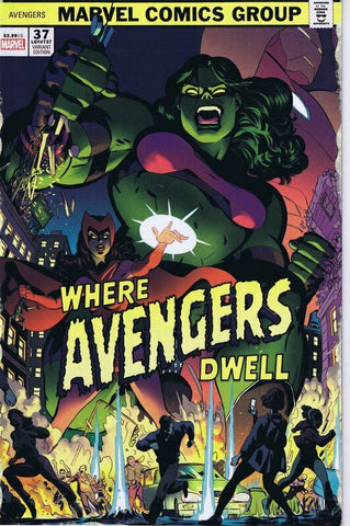 Avengers Vol 7 #37 2020 Marvel Comics Where Avengers Dwell Javier Rodriguez