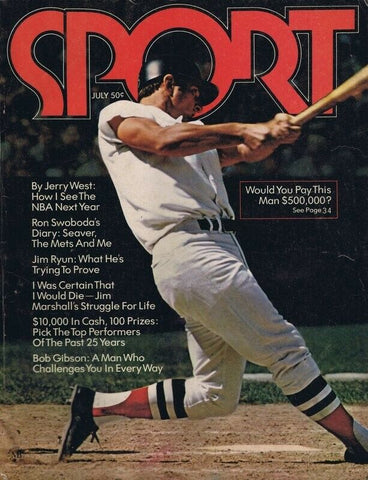 ORIGINAL Vintage July 1971 Sport Magazine Carl Yastrzemski 