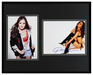 Danica McKellar Signed Framed 16x20 Lingerie Photo Set AW Wonder Years Winnie