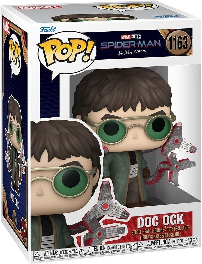 NEW SEALED Funko Pop Figure Spider-Man No Way Home Doc Ock Alfred Molina