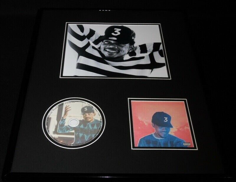 Chance the Rapper 16x20 Framed CD & Photo Display