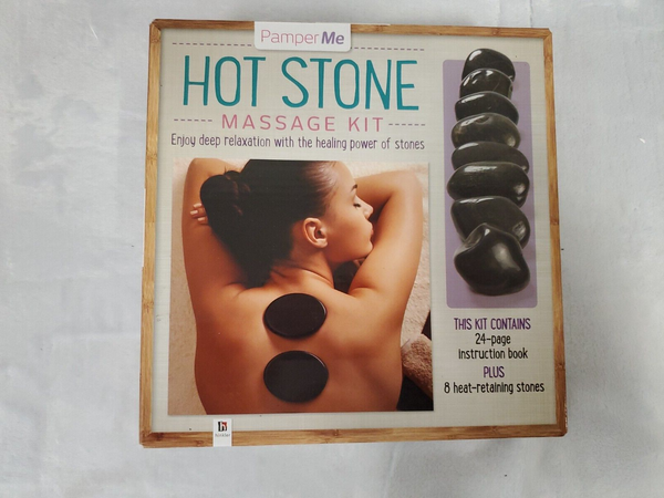 Pamper Me Hot Stone Massage KIt w/ 8 stones