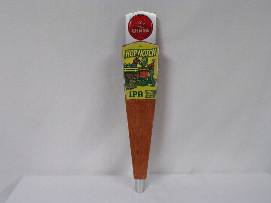 ORIGINAL Uinta Brewing Hop Notch IPA Beer Tap Handle 