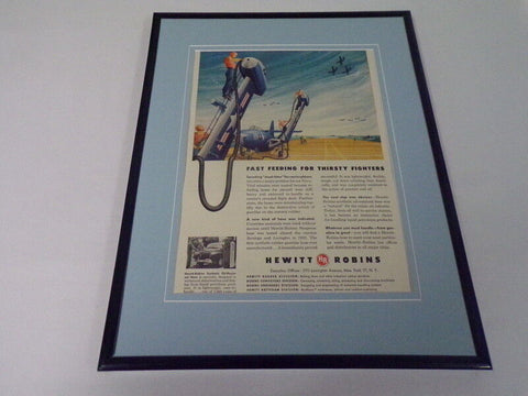 1951 Hewitt Robins Hose Harness Framed 11x14 ORIGINAL Vintage Advertisement