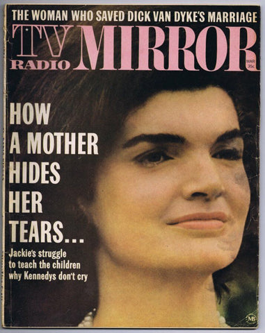 ORIGINAL Vintage March 1964 TV Radio Mirror Magazine Jackie Kennedy