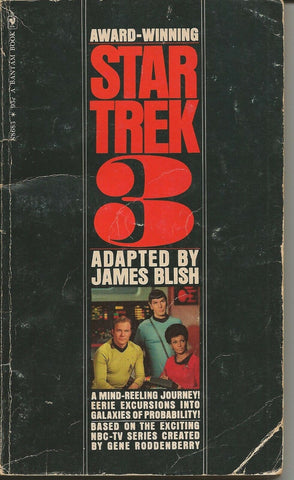 Star Trek 3 14th Print ORIGINAL Vintage 1972 Paperback Book James Blish  