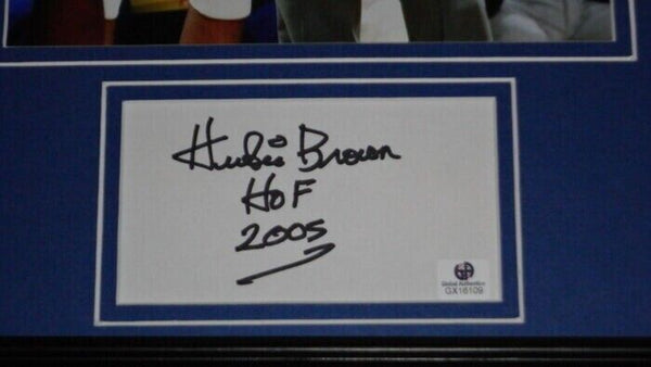 Hubie Brown Signed Framed 11x14 Photo Display Knicks HOF 2005