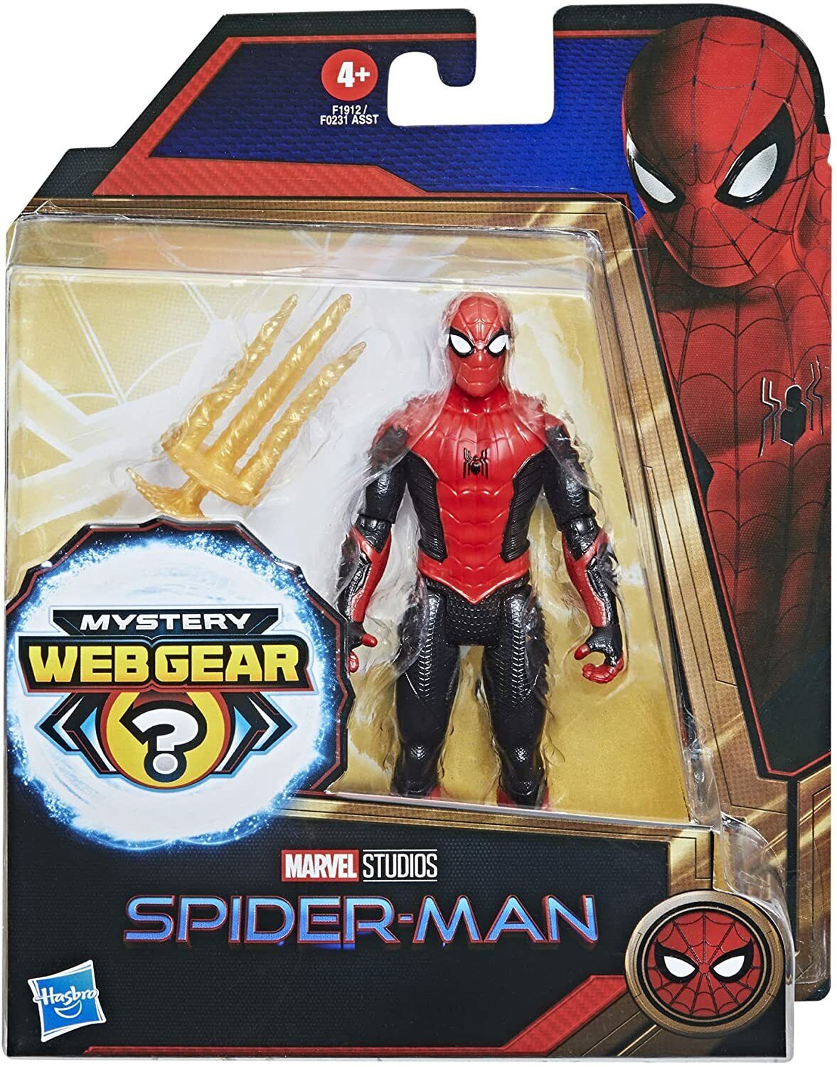 NEW SEALED 2021 Marvel Spiderman Mystery Web Gear Action Figure