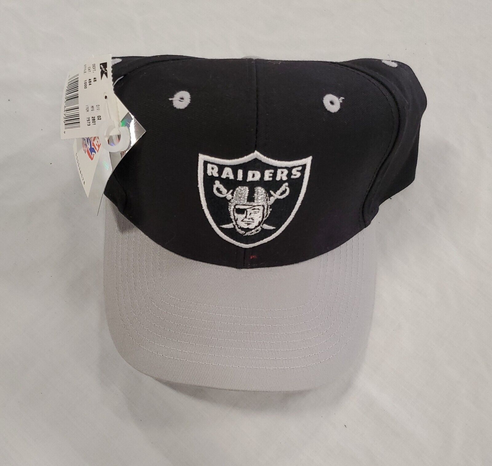 VINTAGE NWT GameDay Oakland Raiders Adjustable Snapback Cap Hat KMart