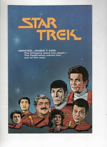 VINTAGE 1989 Star Trek DC Comics Promo Pamphlet William Shatner Nimoy Takei