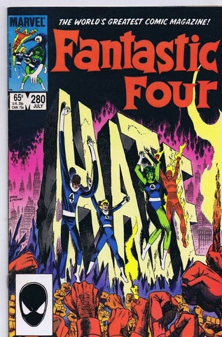 Fantastic Four #280 ORIGINAL Vintage 1984 Marvel Comics Sue Becomes Malice