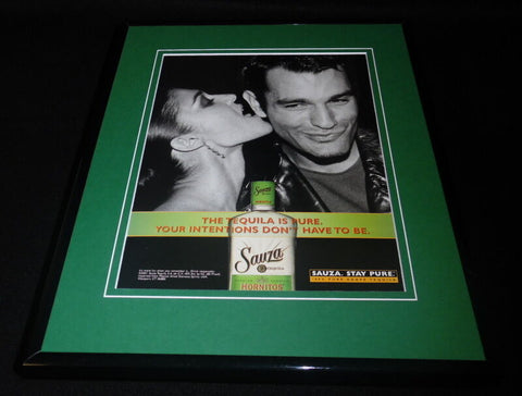 2001 Sauza Tequila Framed 11x14 ORIGINAL Vintage Advertisement D