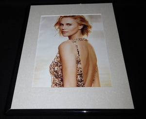 Charlize Theron 11x14 Framed 2015 J'Adore Dior ORIGINAL Advertisement H