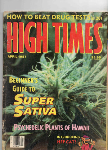 VINTAGE Apr 1987 High Times Magazine