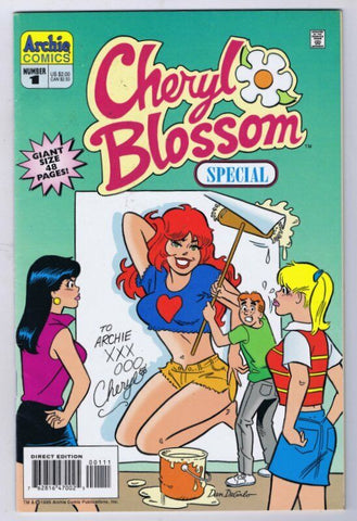 Cheryl Blossom Special #1 ORIGINAL Vintage 1995 Archie Comics GGA  