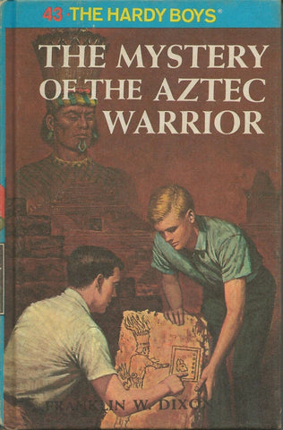 ORIGINAL Vintage 1964 Hardy Boys Hardcover Book Mystery of Aztec Warrior #43