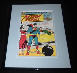 Action Comics #157 Framed 11x14 Repro Cover Display Superman Who Couldn't Fly