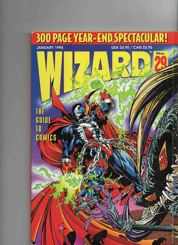 VINTAGE 1994 Wizard Magazine #29 Spawn