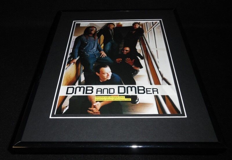 Dave Matthews Band 2005 Framed 11x14 Photo Display 