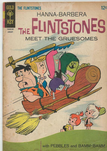 Flintstones #24 ORIGINAL Vintage 1965 Gold Key Comics 1st Gruesomes