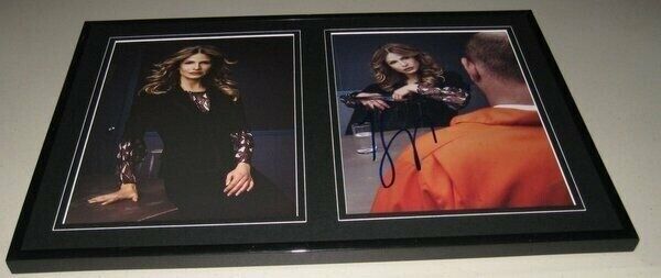 Kyra Sedgwick Signed Framed 12x18 Photo Display JSA The Closer