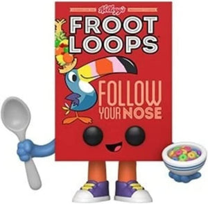 NEW SEALED 2022 Funko Pop Figure Froot Loops Cereal Box Toucan Sam