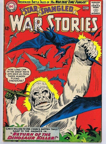 Star Spangled War Stories #111 ORIGINAL Vintage 1963 DC Comics 