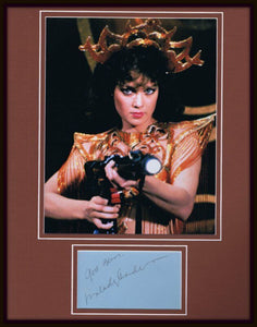 Melody Anderson Signed Framed 11x14 Photo Display Flash Gordon 