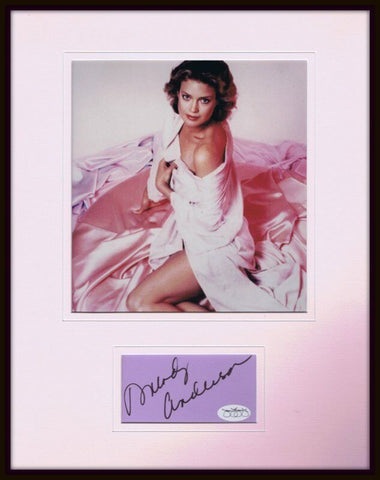 Melody Anderson Signed Framed 11x14 Photo Display JSA Flash Gordon 