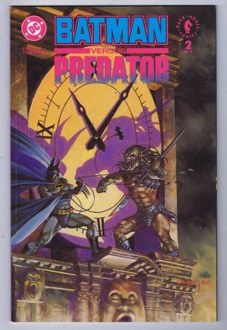 Batman vs. Predator #2 ORIGINAL Vintage 1991 DC Comics 