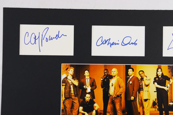 The Shield Signed Framed 16x20 Photo Display AW Michael Chiklis + 5