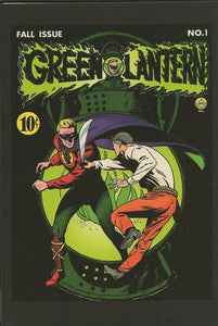 Green Lantern #1 (1941) 4x5" Cover Postcard 2010 DC Comics