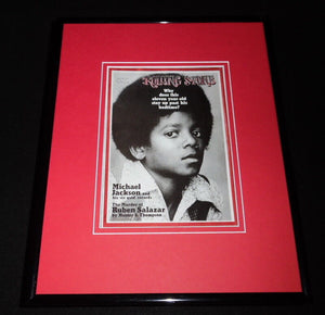 Michael Jackson Framed April 29 1971 Rolling Stone 11x14 Cover Display