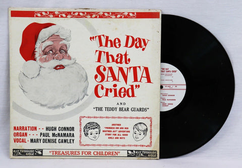 VINTAGE The Day That Santa Cried Vinyl Record Album Treasure Aisle