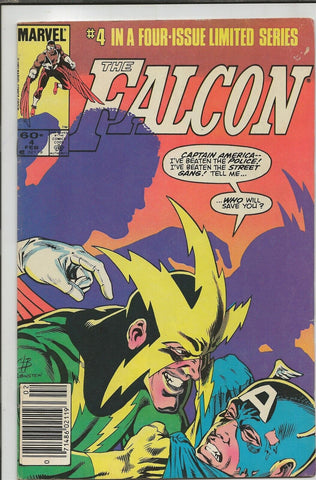 Falcon #4 ORIGINAL Vintage 1984 Marvel Comics Electro Captain America