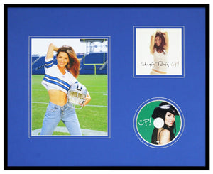 Shania Twain Framed 16x20 Up! CD & Dallas Cowboys Photo Set