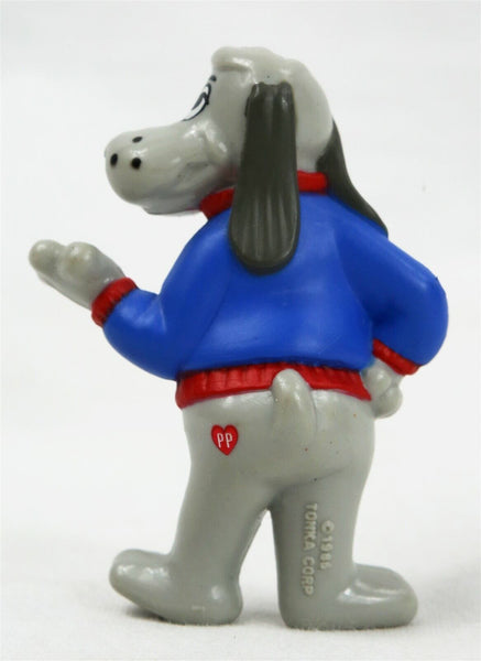 VINTAGE 1986 Tonka Pound Puppy 2.5" PVC Action Figure