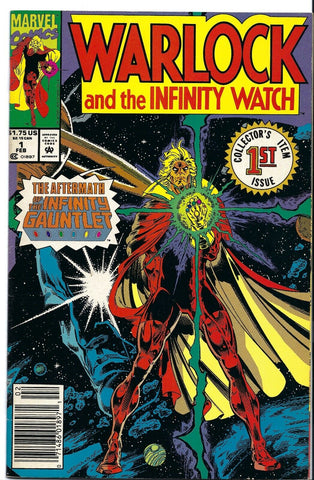 Warlock and the Infinity Watch #1 1992 Marvel Comics Adam Warlock Will Poulter