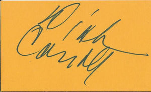 Diahann Carroll Signed Vintage 3x5 Index Card JSA B