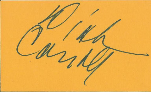 Diahann Carroll Signed Vintage 3x5 Index Card JSA B