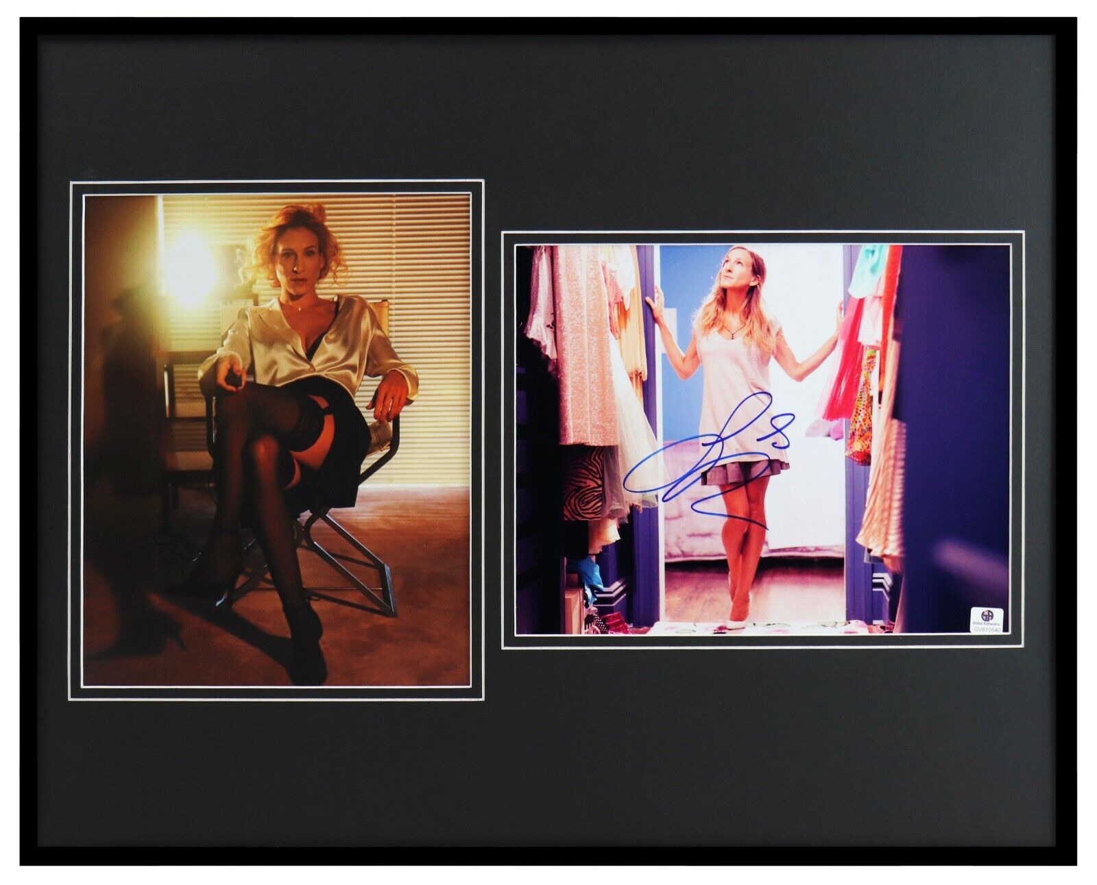 Sarah Jessica Parker Signed Framed 16x20 Photo Set Sex & The City