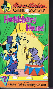 Huckleberry Hound Legion Bound Hound VINTAGE VHS Cassette Hanna Barbera