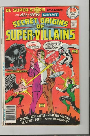 DC Super Stars #14 ORIGINAL Vintage 1977 DC Comics Secret Origins Super-Villains